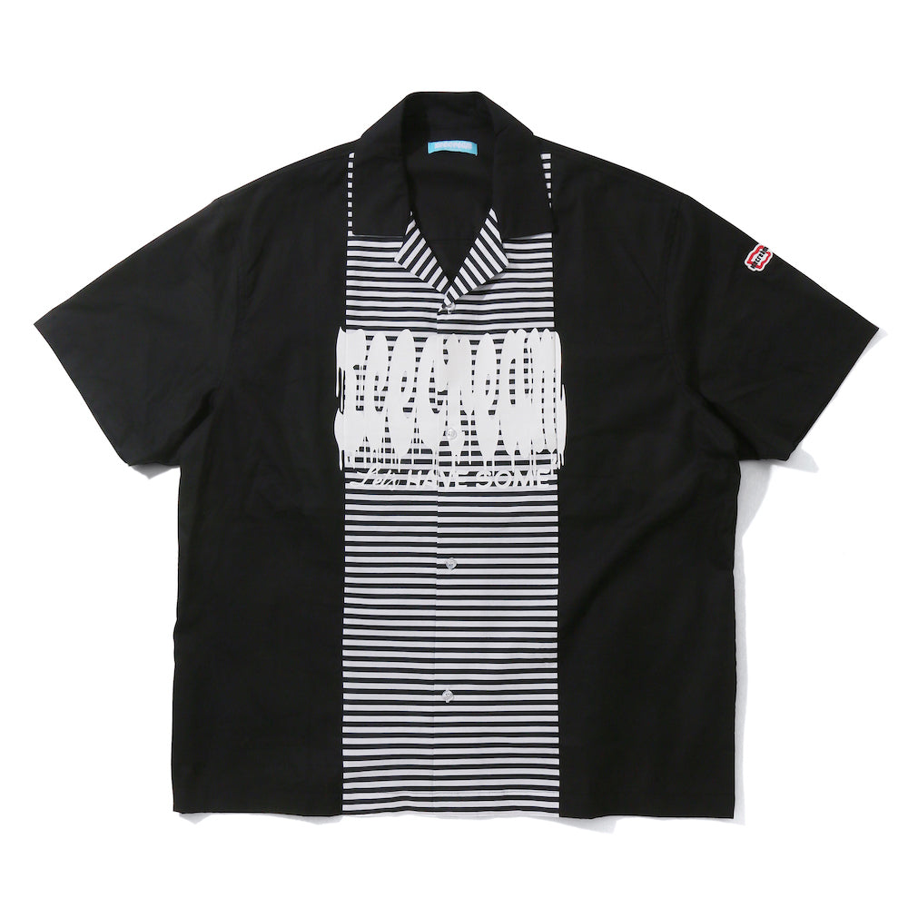 Load image into Gallery viewer, STRIPE SWITCHING SHIRT S/S
