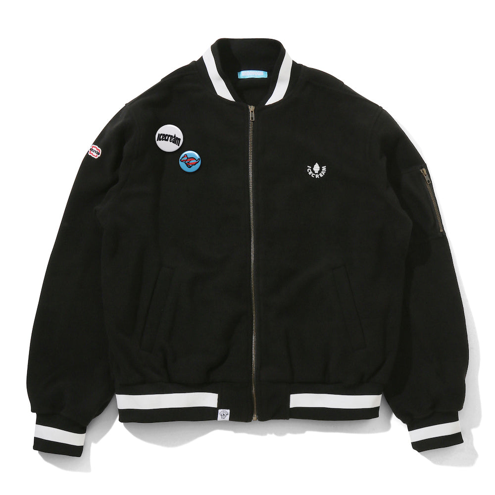Load image into Gallery viewer, EMBROIDERY LOGO FLEECE MA-1 WITH BADGE
